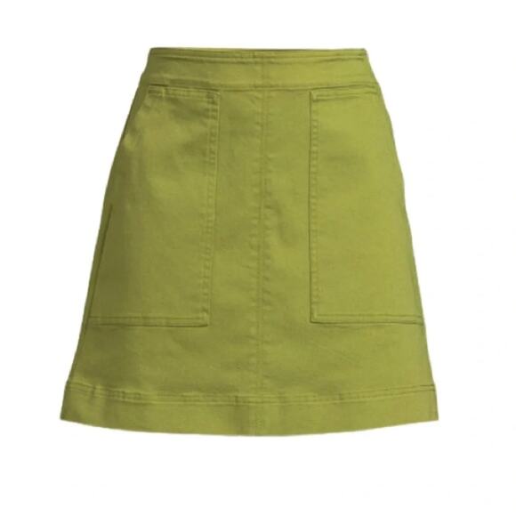 Free Assembly Women's Patch Pocket Mini Skirt Size 16 NWT - Picture 2 of 10